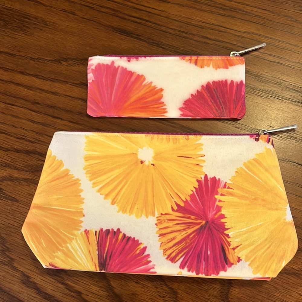 NEW 2-piece zippered makeup bag set. - Picture 3 of 3